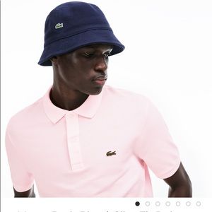 LaCoste pink polo